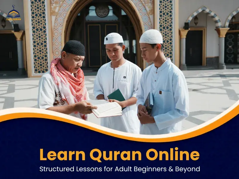Online Quran classes for adult learners